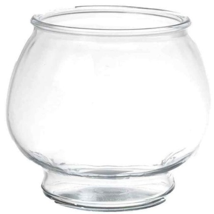 Anchor Hocking Footed Fish Bowl - 1/2 Gallon