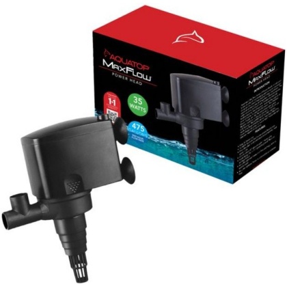 Aquatop Max Flow Power Head Aquarium Pump - 475 GPH