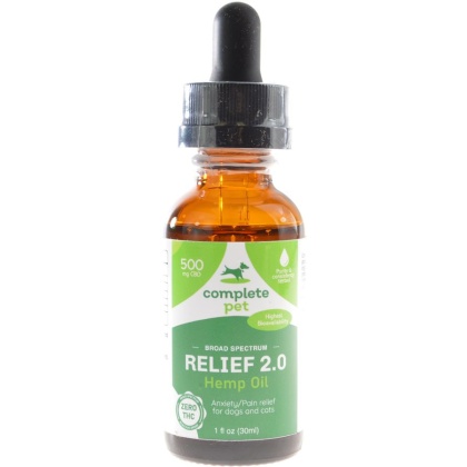 Complete Pet Relief 2.0 Hemp Oil 500mg - 1 oz