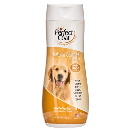 Perfect Coat Oatmeal Shampoo - Vanilla Scent - 16 oz