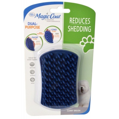 Magic Coat Dual Purpose Curry Brush - 1 Count