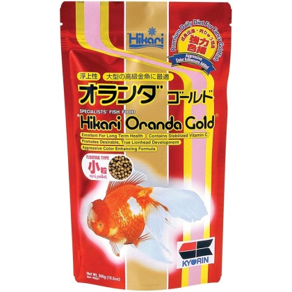 Hikari Oranda Gold Floating Fish Food - 10.5 oz