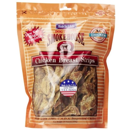 Smokehouse Chicken Breast Strips Natural Dog Treat - 16 oz