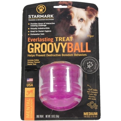 Starmark Everlasting Treat Groovy Ball Medium - 1 count