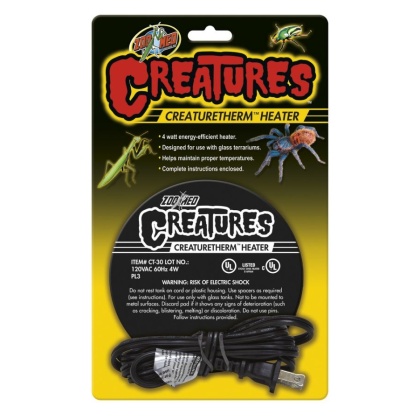 Zoo Med Creatures CreatureTherm Heater - 4 Watt