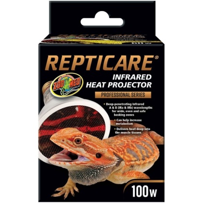 Zoo Med ReptiCare Infrared Heat Projector - 100 watt