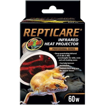 Zoo Med ReptiCare Infrared Heat Projector - 60 watt