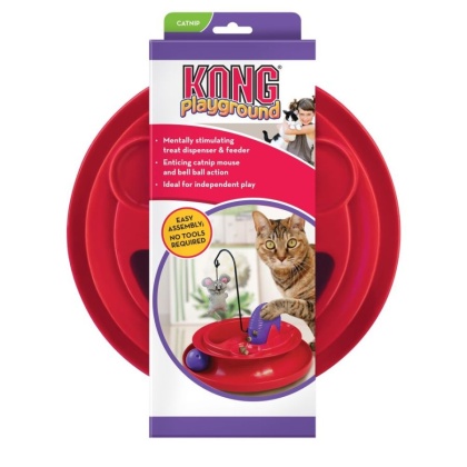 Kong Playground Treat Dispensing Cat Toy - 9.75\