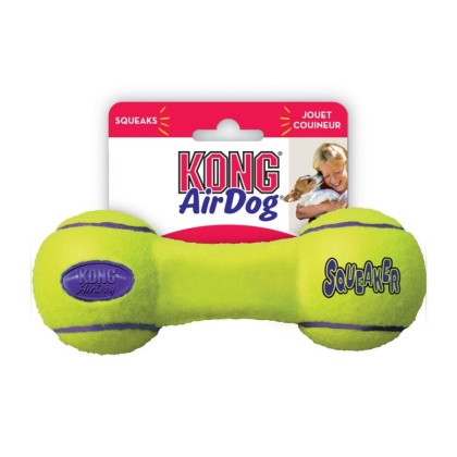 Kong Air Kong Dumbell Squeaker - Large - 9.5\