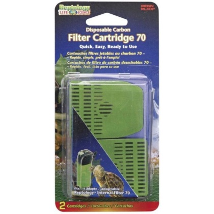 Reptology Internal Filter 70 Disposable Carbon - 2 count