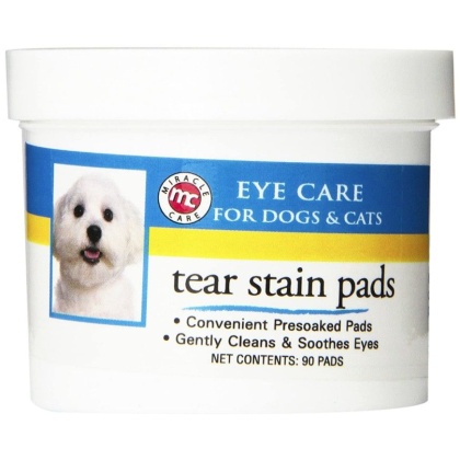 Miracle Care Tear Stain Pads - 90 count