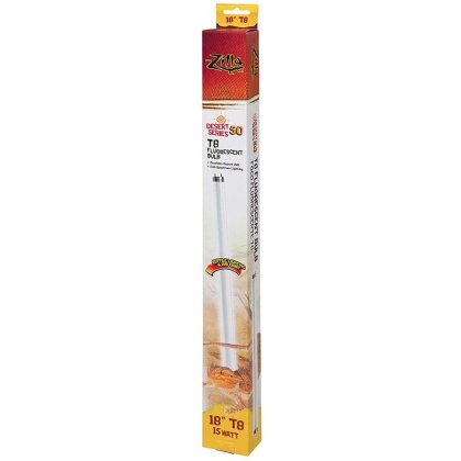Zilla Desert Series Flourescent Reptile T8 UVB Bulb - 15 Watts (18\
