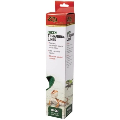 Zilla Green Terrarium Liner - 10 Gallon Tanks - (9.75\