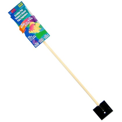 Lees Scrubber with Scraper - Glass - 15\