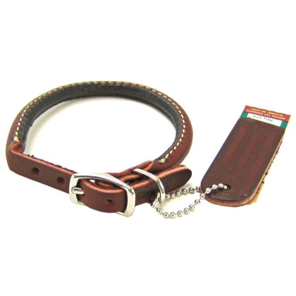Circle T Latigo Leather Round Collar - 12\