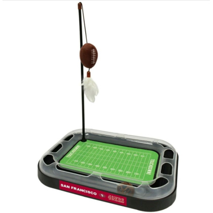 Pets First San Fran 49Ers Cat Scratcher - 14.5\