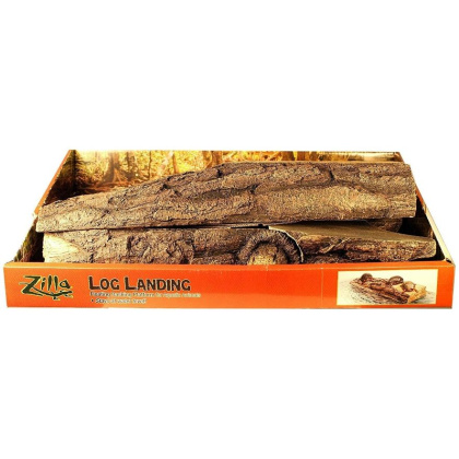 Zilla Freestanding Floating Basking Platform - Log Landing - 1 Pack - (18\
