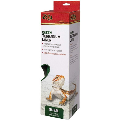Zilla Green Terrarium Liner - 55 Gallon Tanks - (11.75\