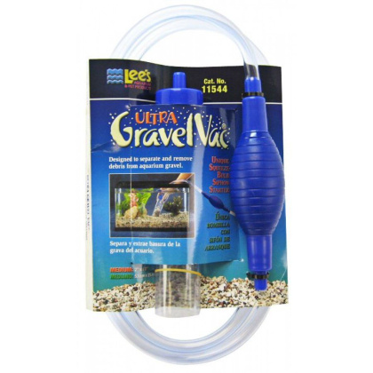 Lees Ultra Gravel Vac with Squeeze Bulb - Medium - 10\